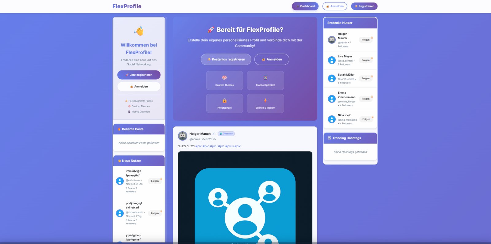 Social-Media-Portal